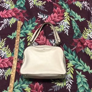 Kate spade cream satchel handbag